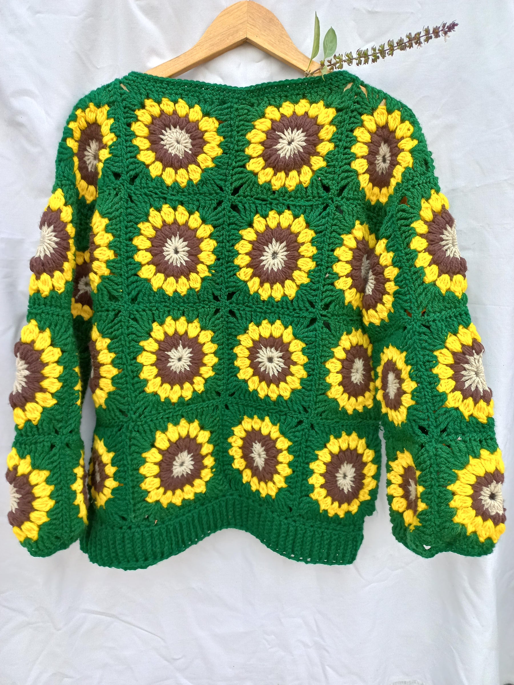 Sunflower sqaure Jumper