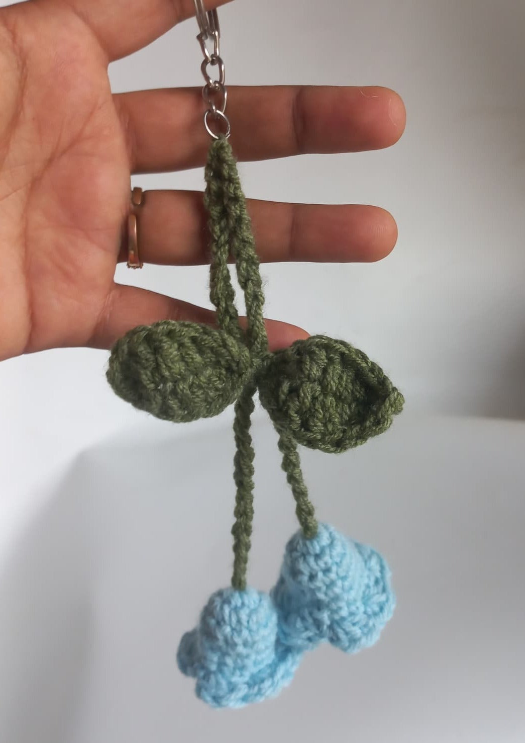 Bell flower keychain