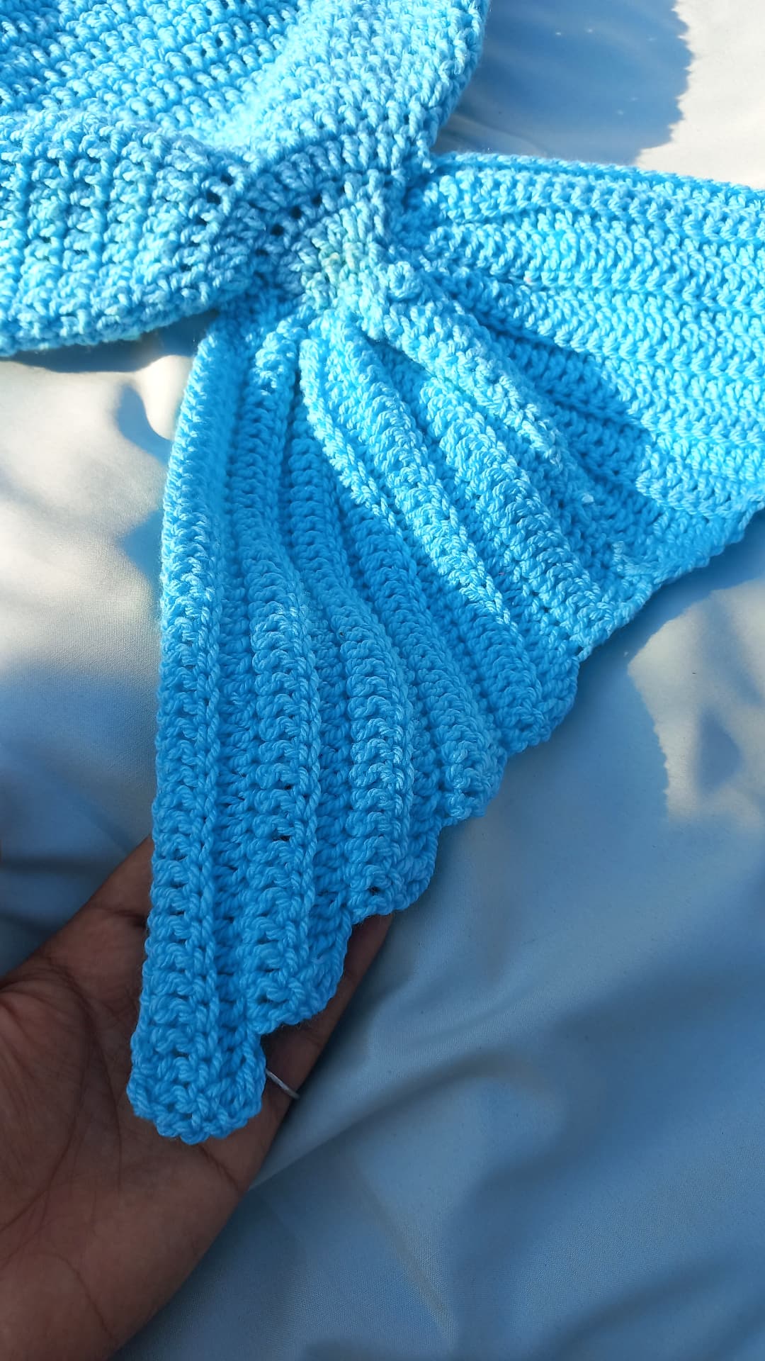 Mermaid tail cocoon set