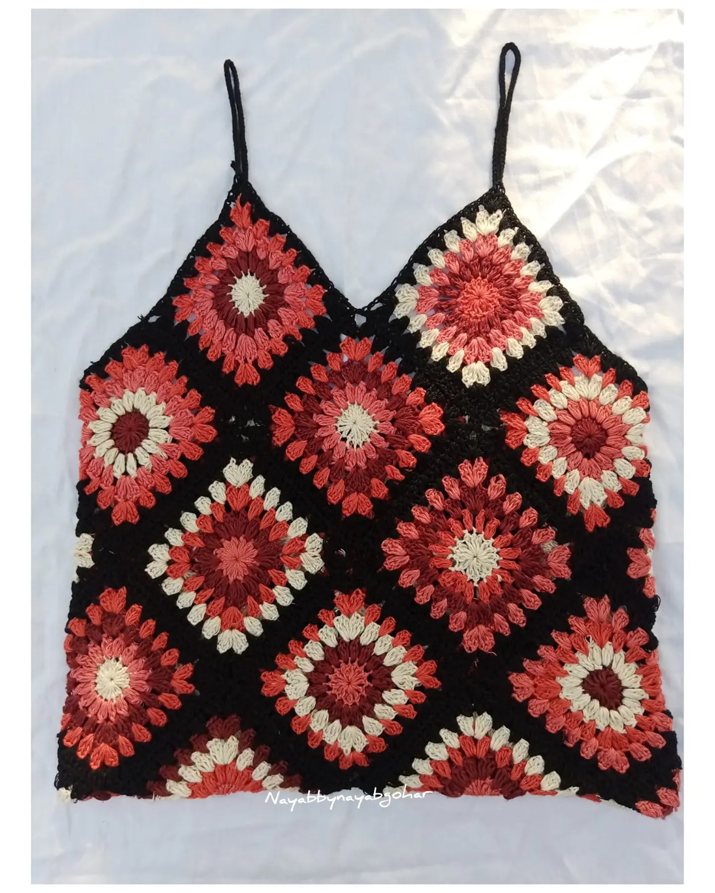 African Squares Top