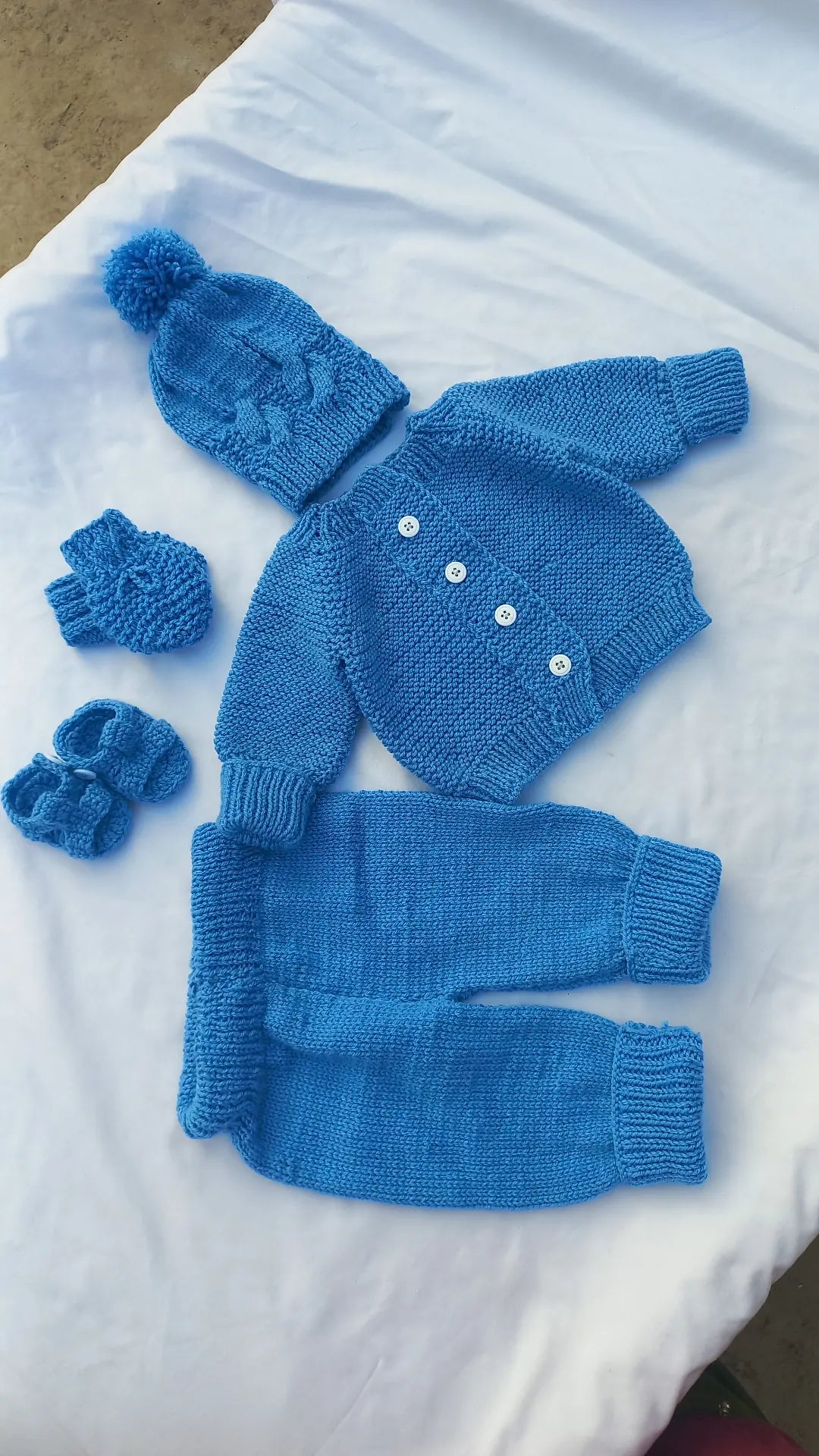 Ocean blue pajma set