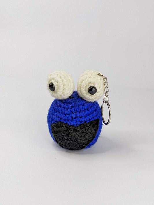 Cookie monster keychain