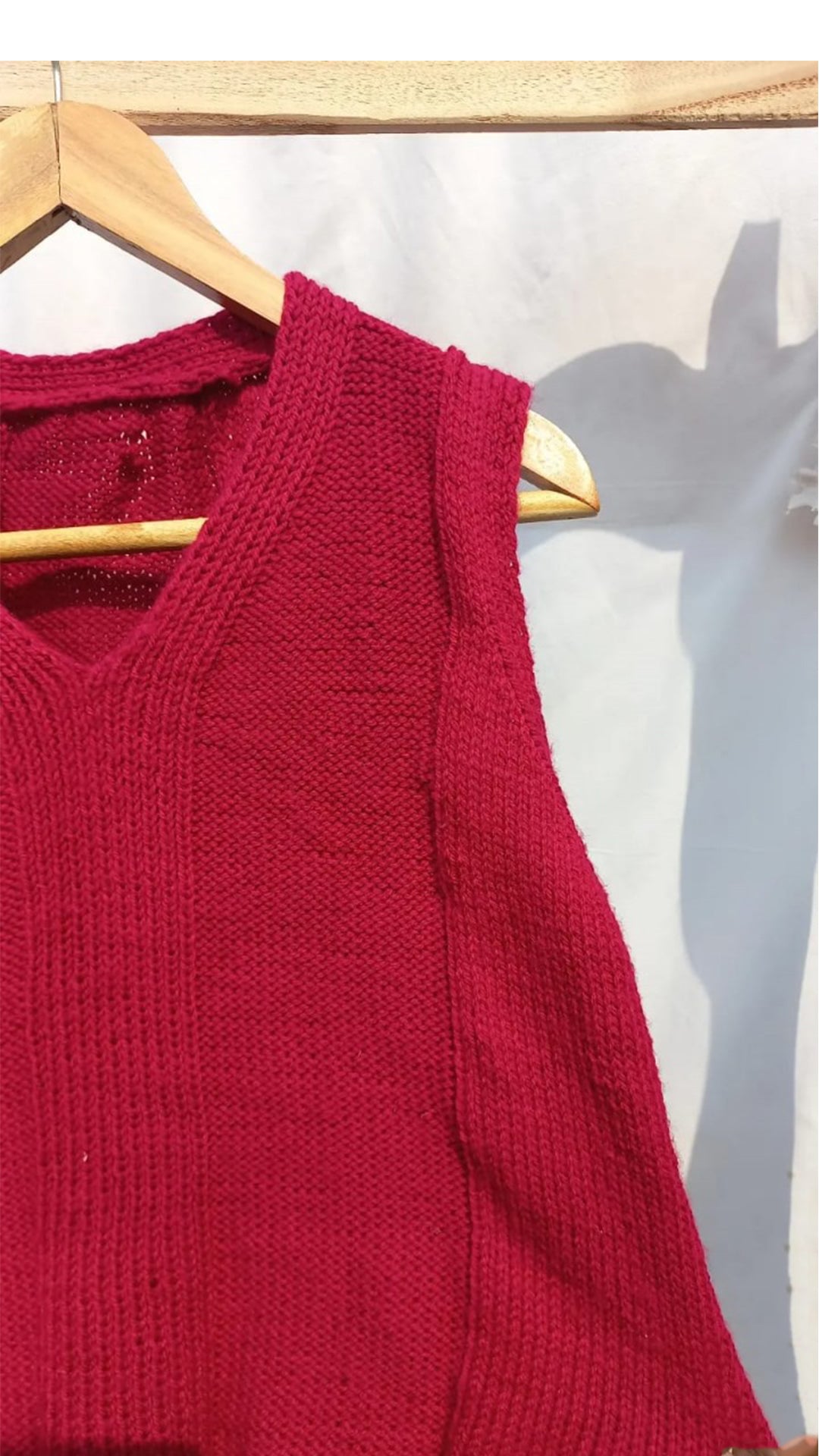 Maroon Basic Vest