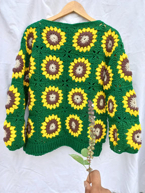 Sunflower sqaure Jumper