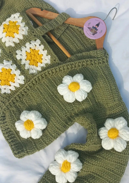 Blossom cropped co-ord set