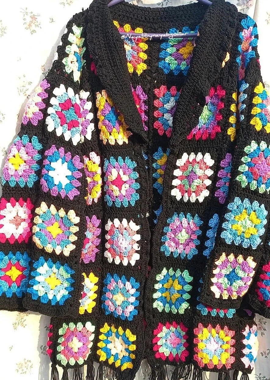 Color flutter coat