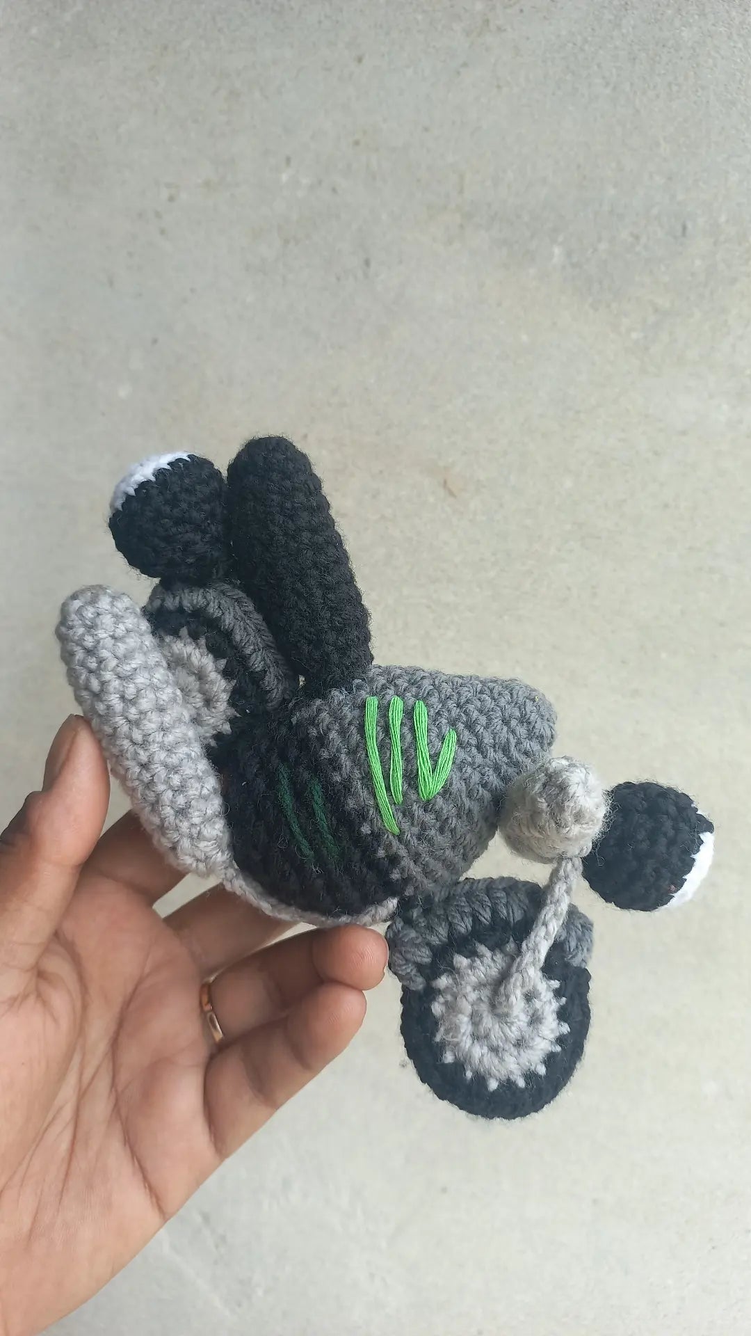 Heavy bike plushie