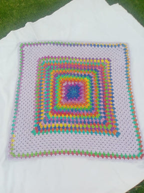 Rainbow baby blanket