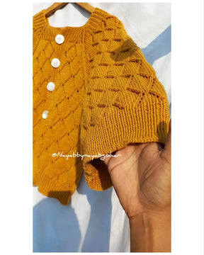 Diamond fillet cardigan