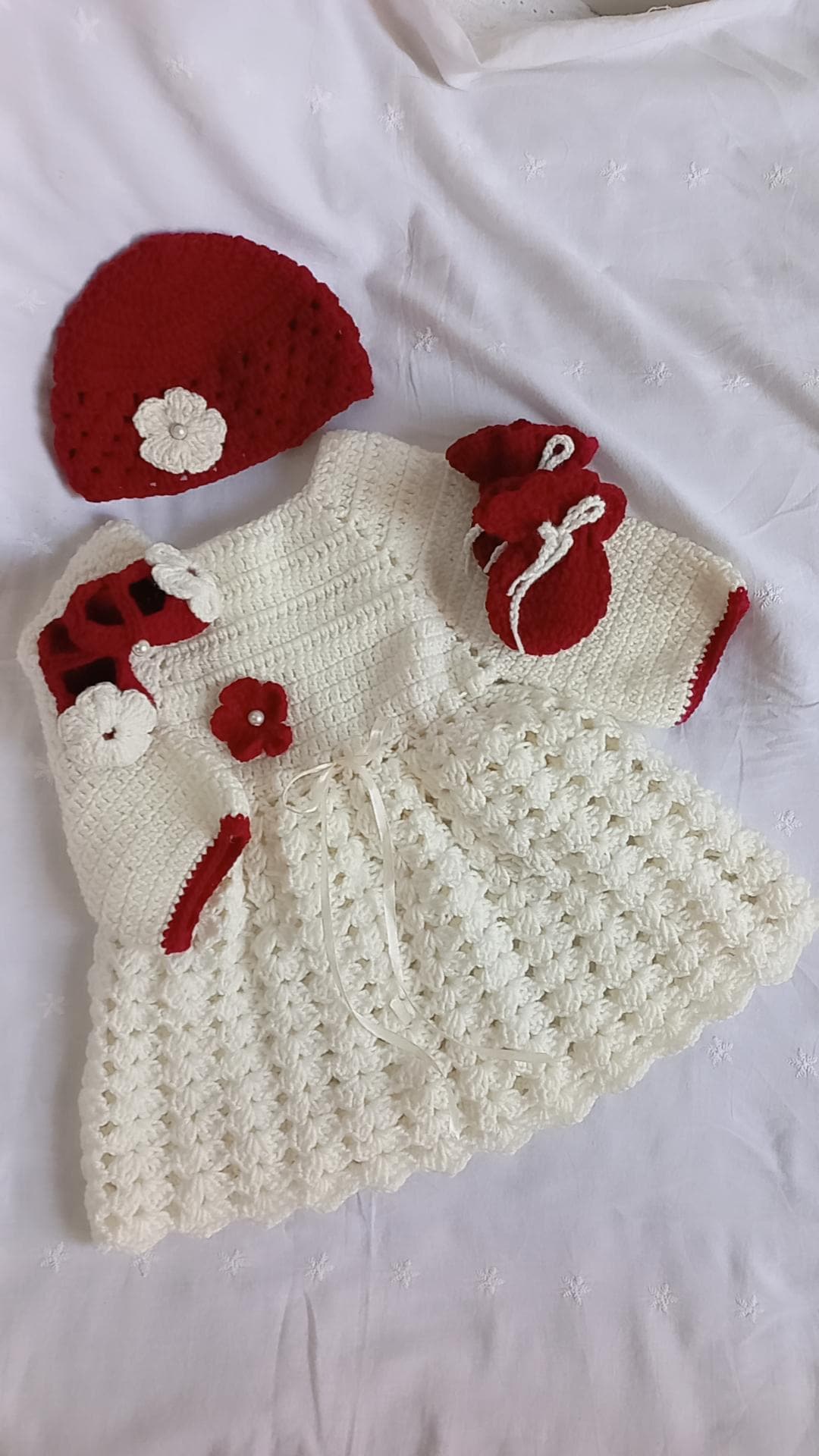 Christening dress set
