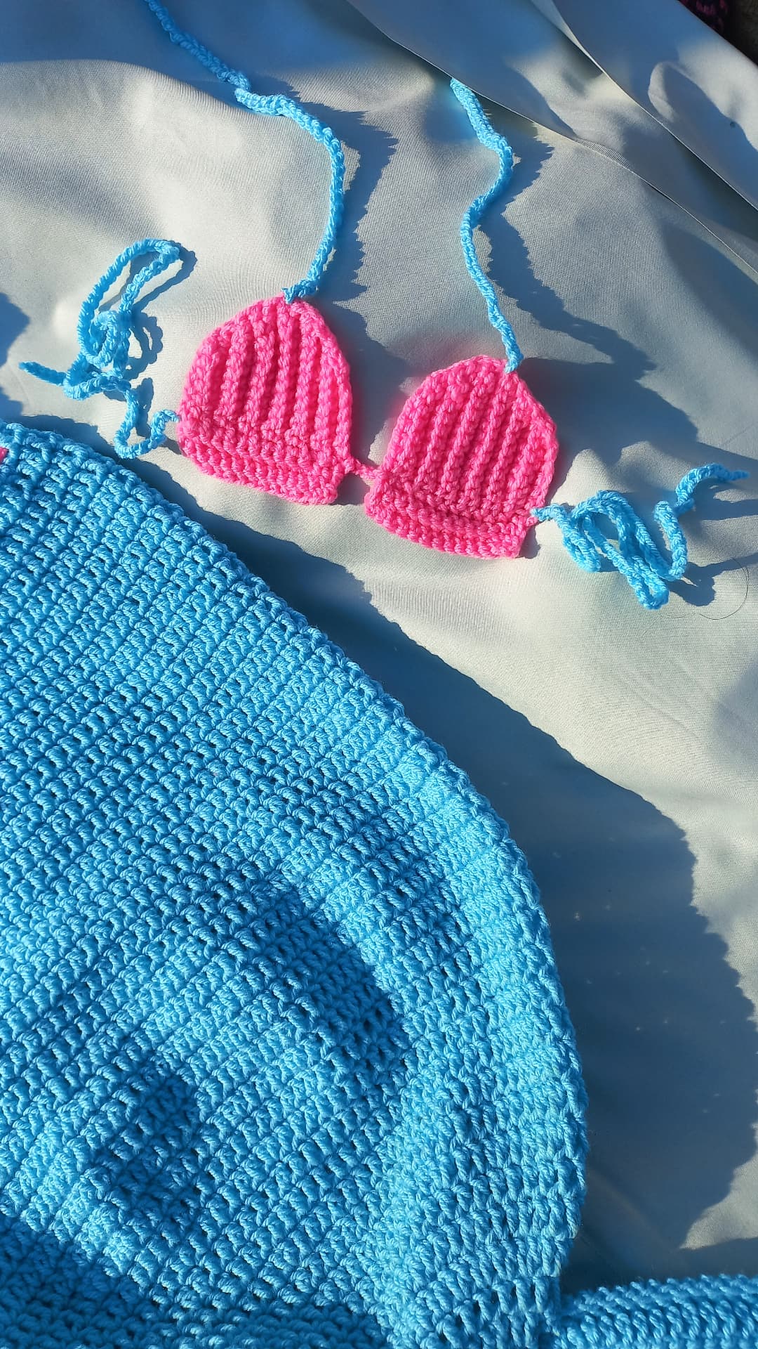 Mermaid tail cocoon set