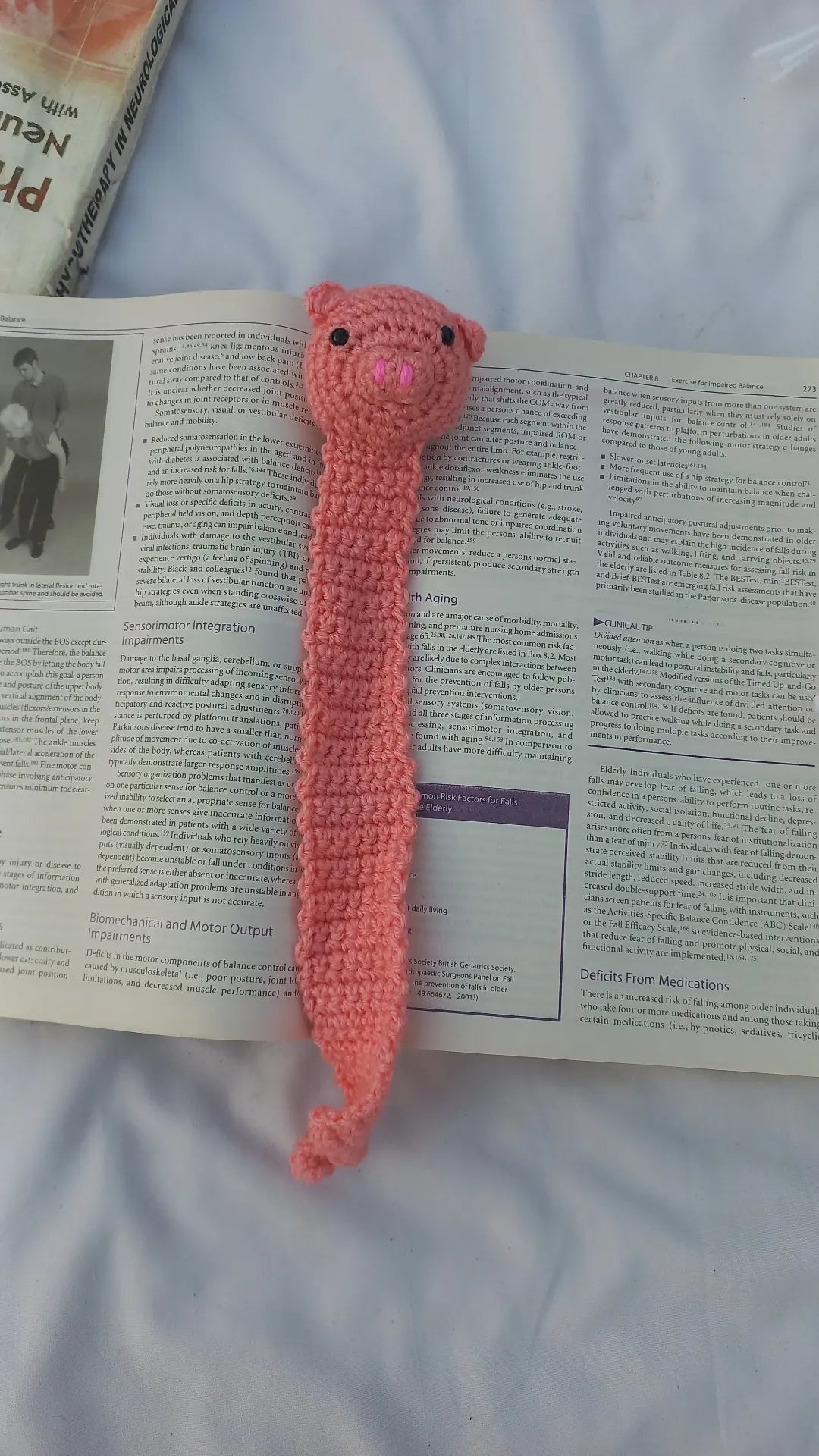 Animal themed bookmark