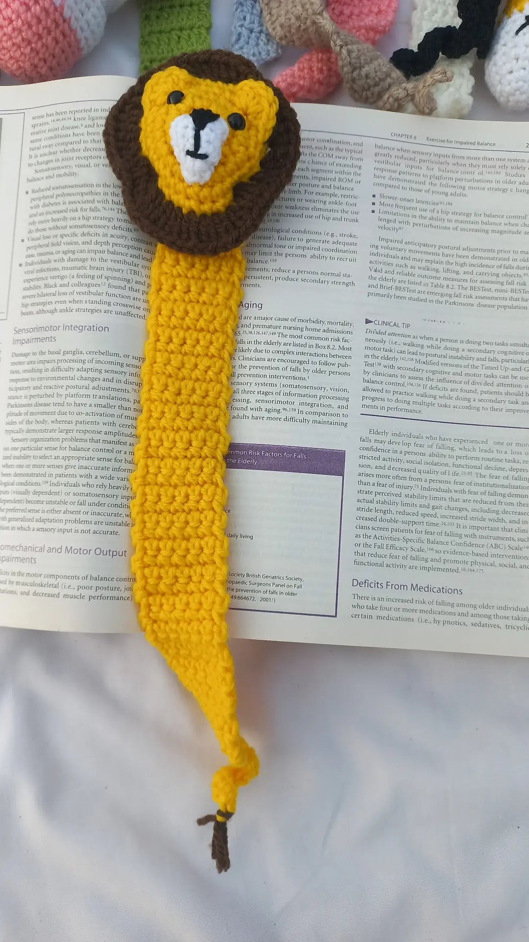 Animal themed bookmark
