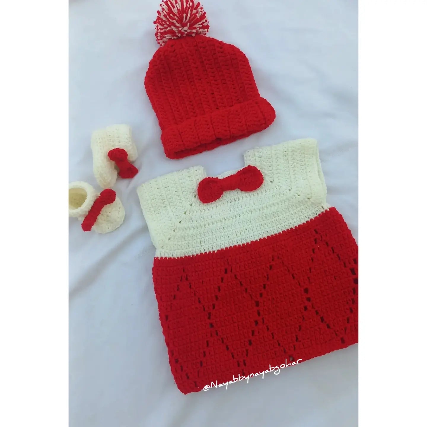 Diamond fillet frock set