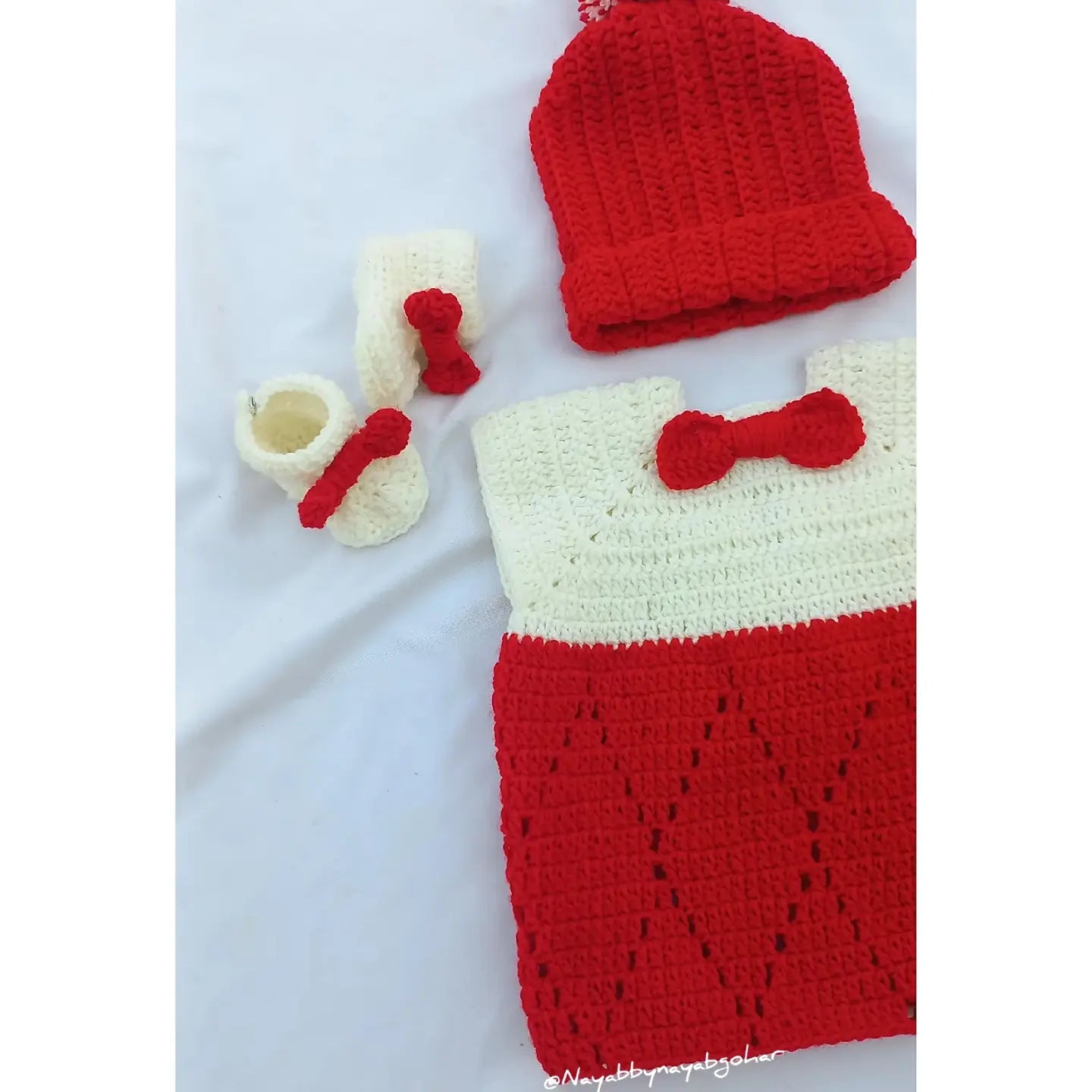 Diamond fillet frock set