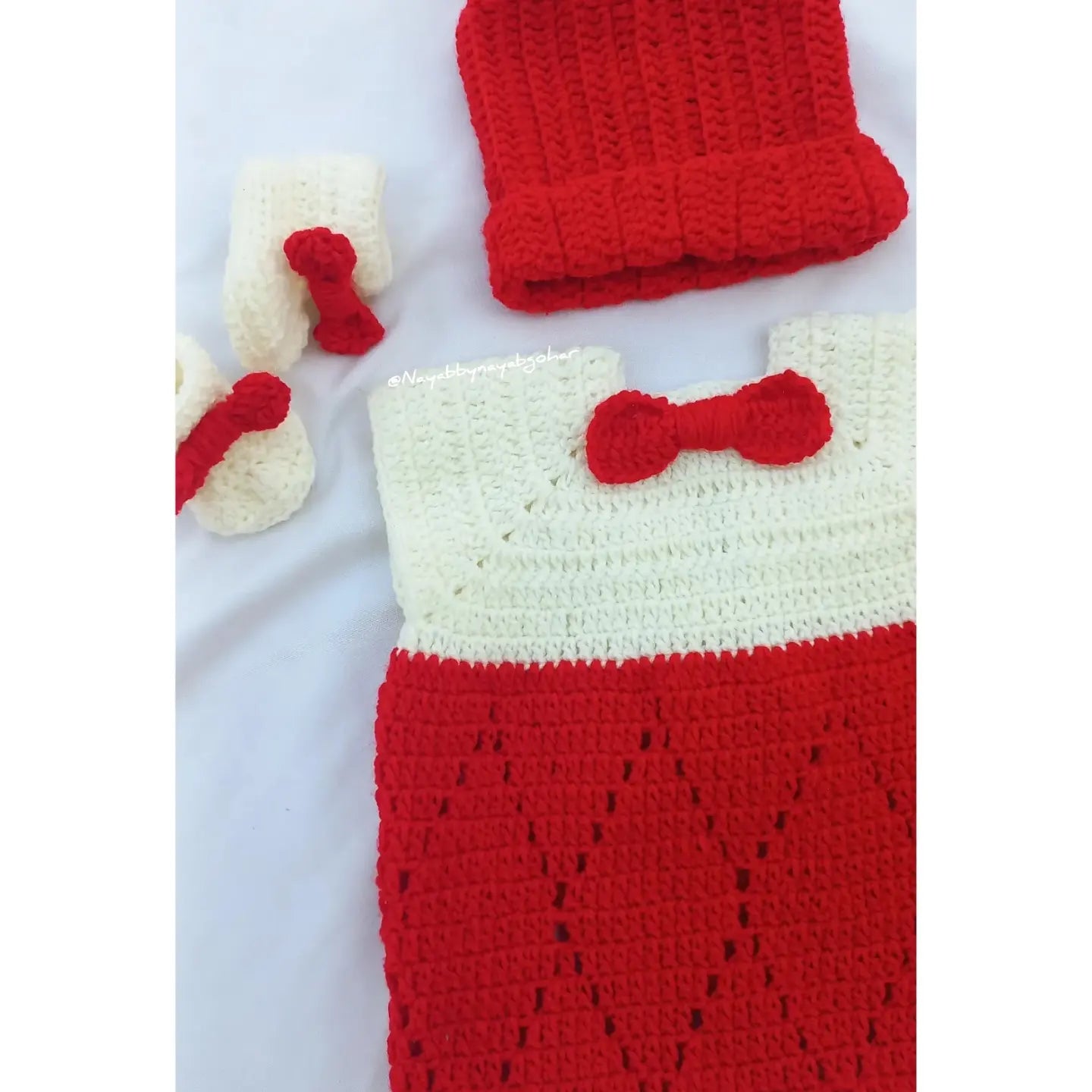 Diamond fillet frock set