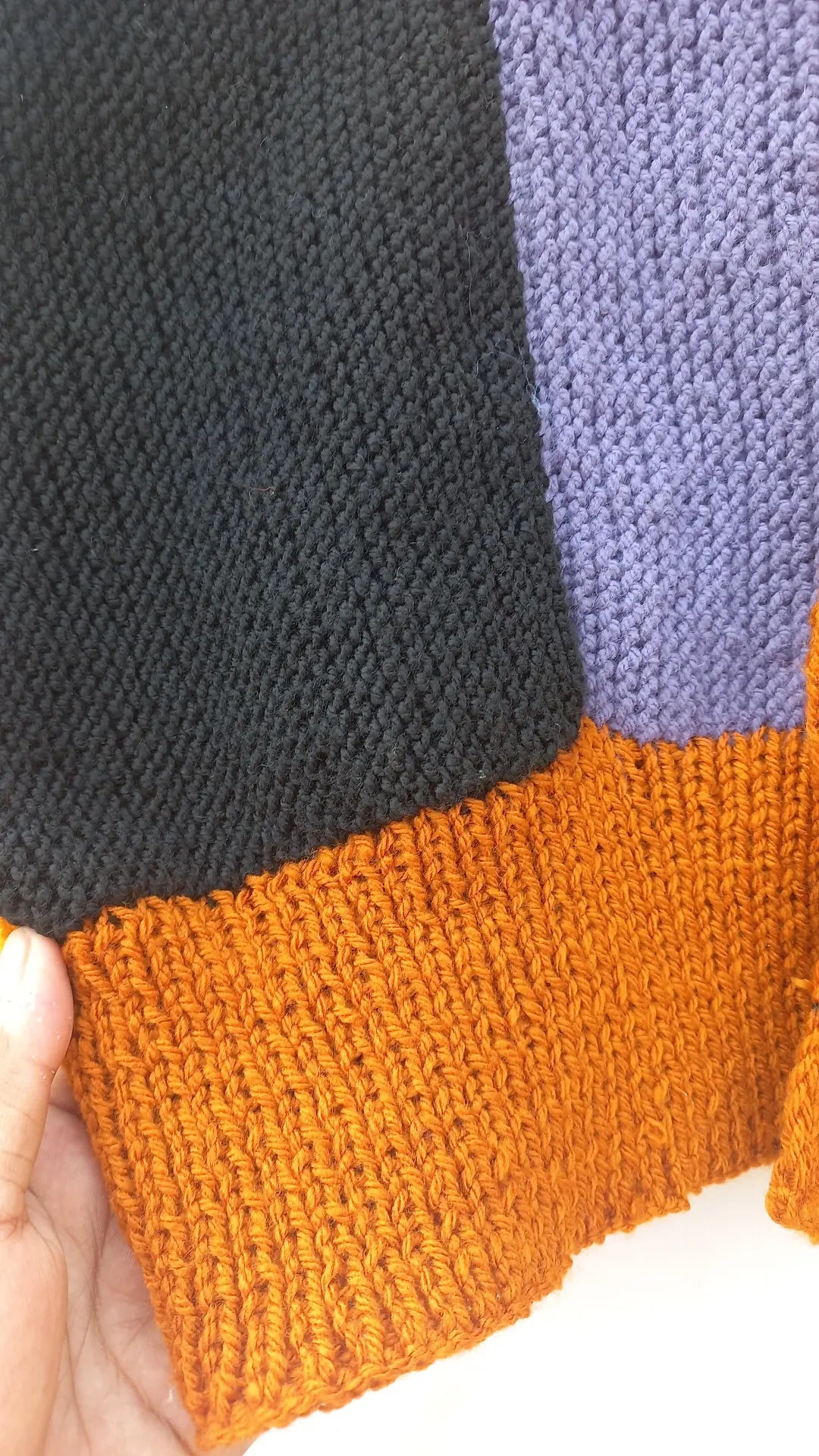 Patchwork knitted Cardigan