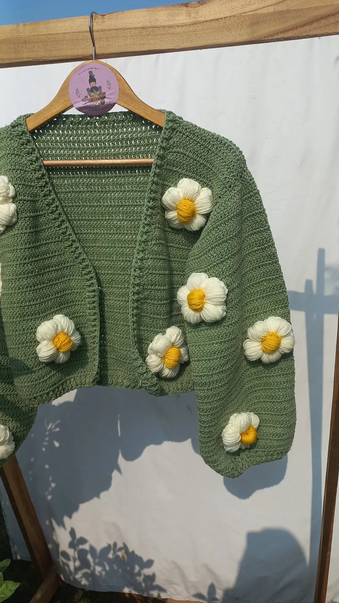 Blossom Cropped Cardigan
