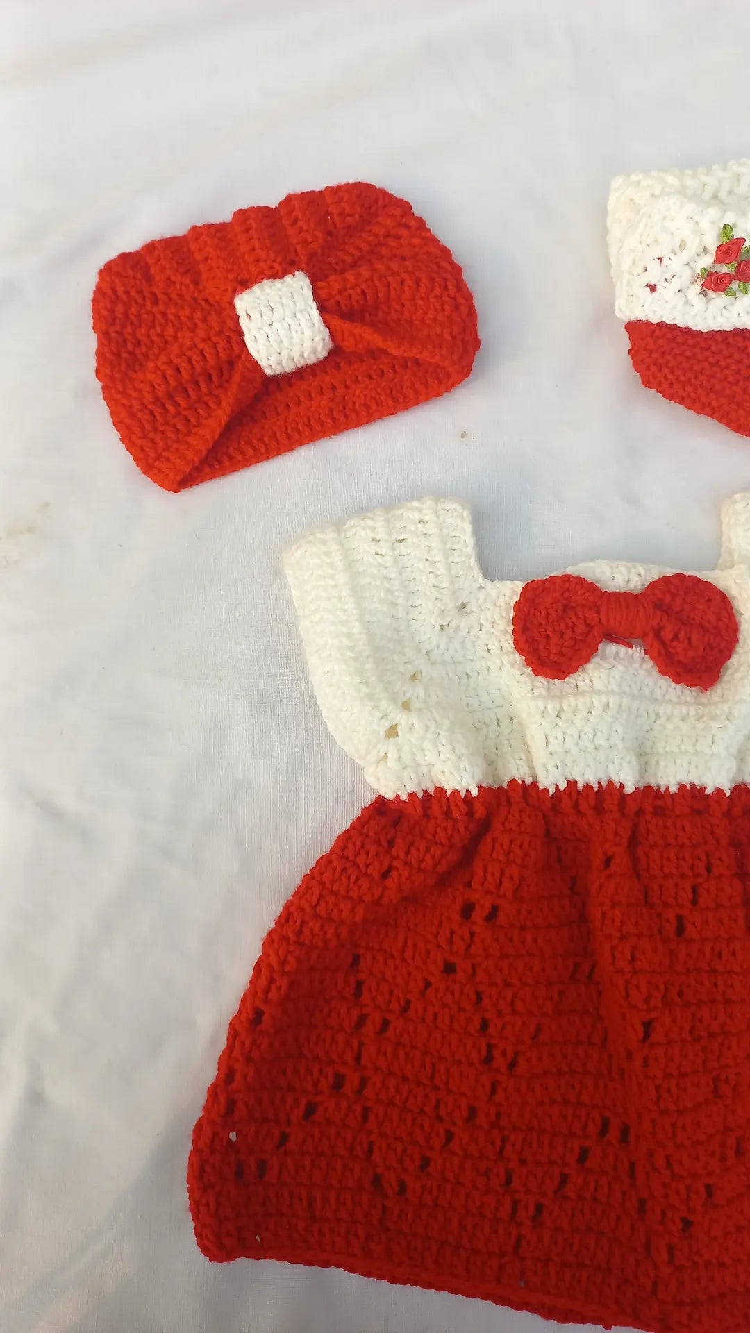 Diamond fillet frock set