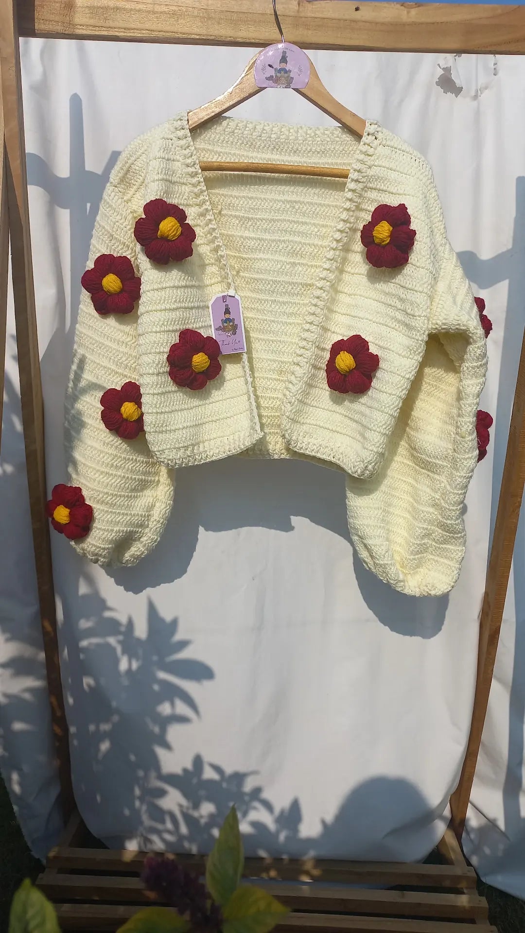 Blossom Cropped Cardigan