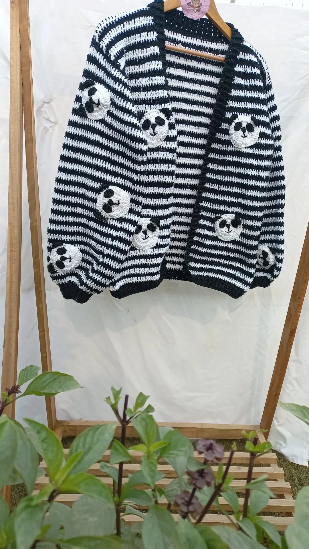 You're my Panda Cardigan