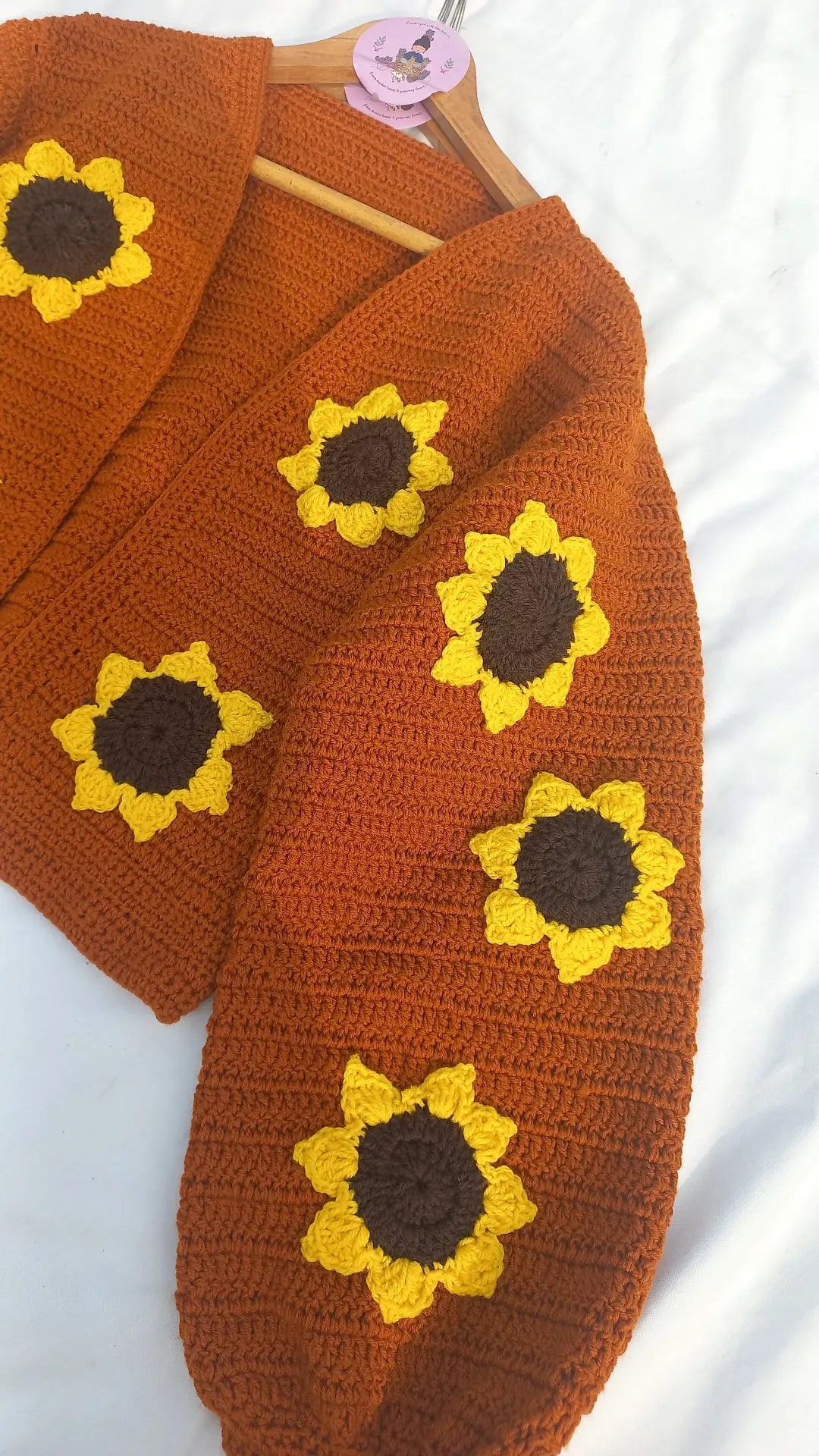 Sunflower Cropped cardigan