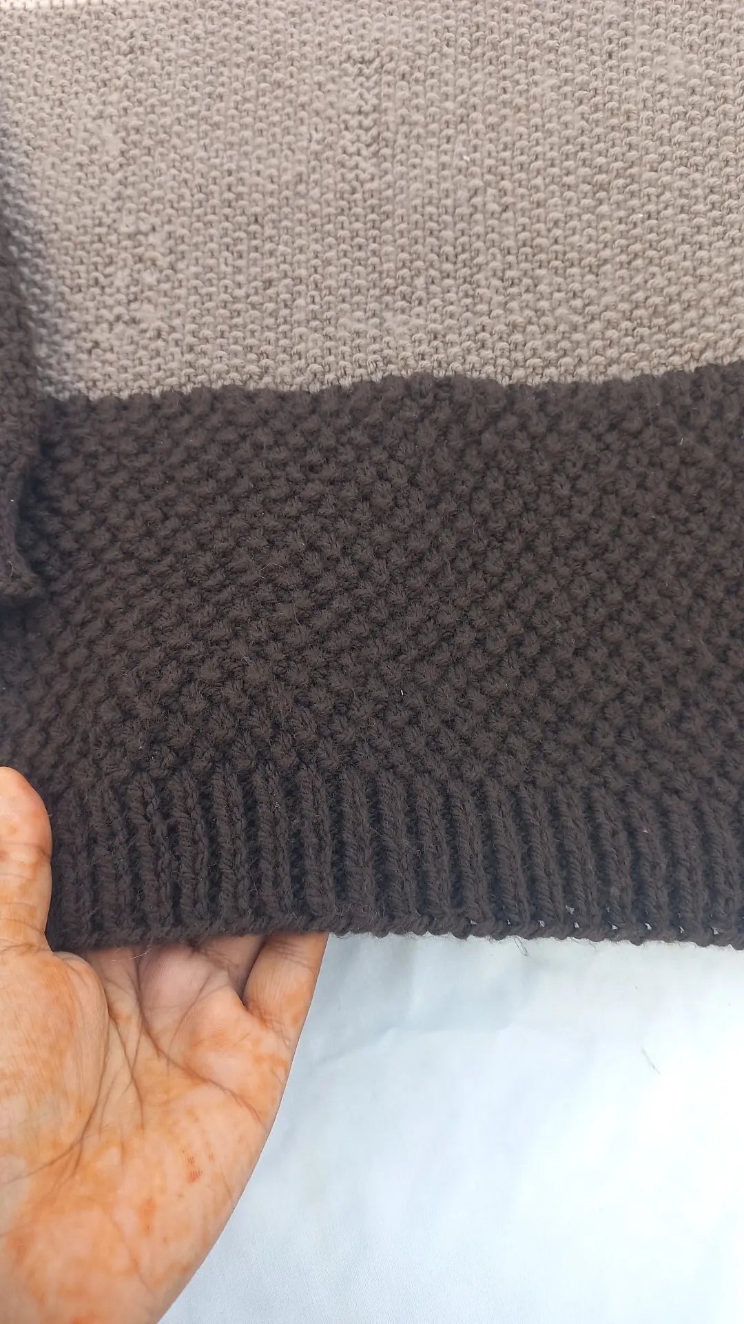 Coffee and latte jumper