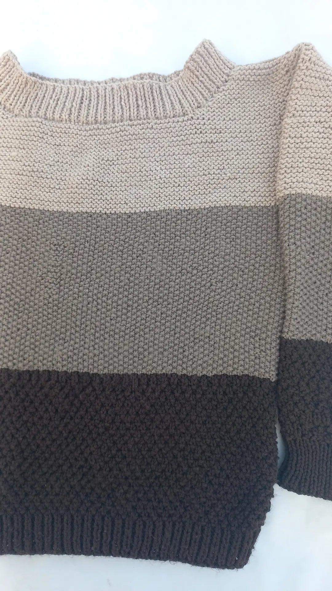 Coffee and latte jumper