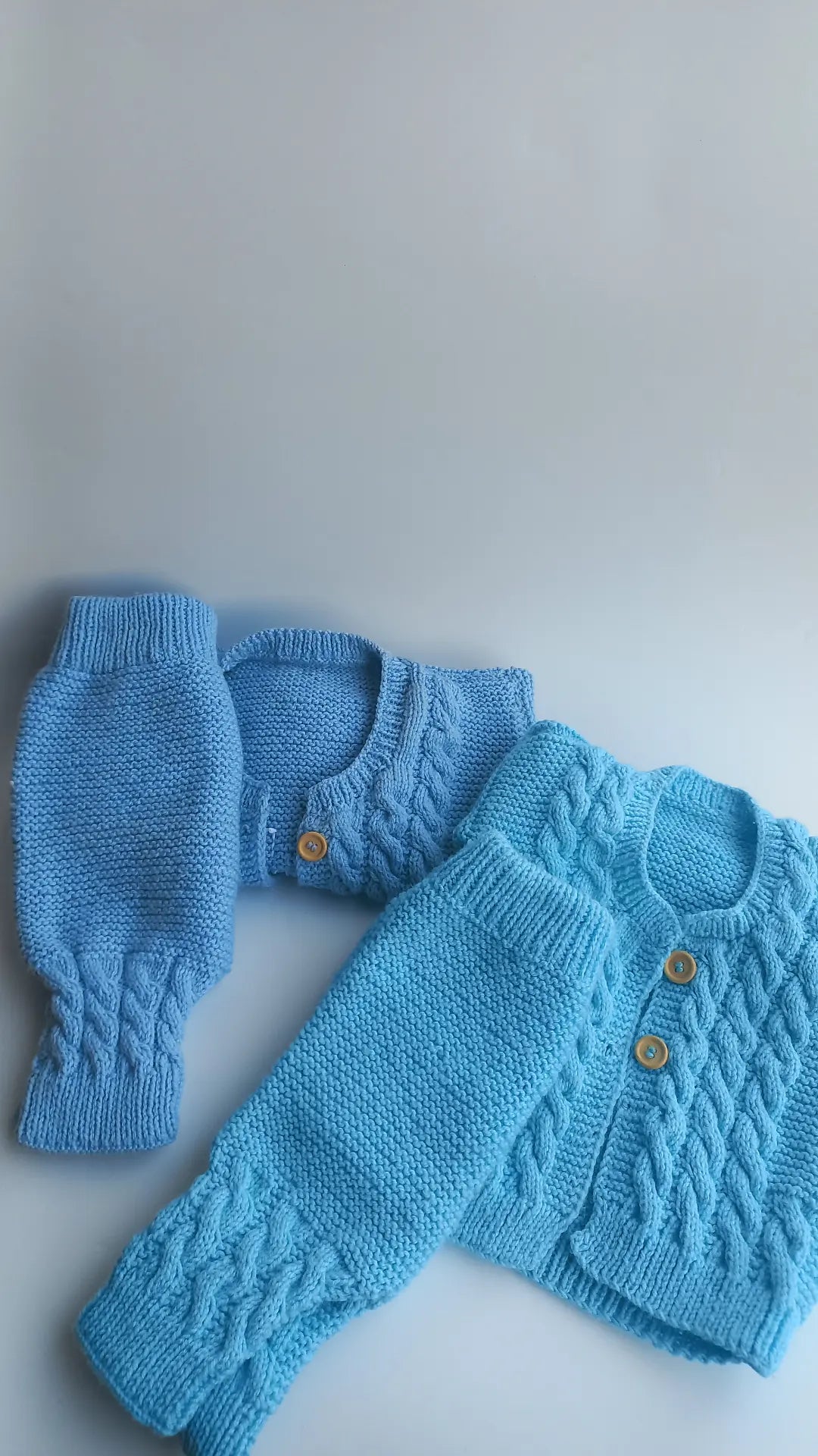 Cabled pajma sweater(Personalised knits)