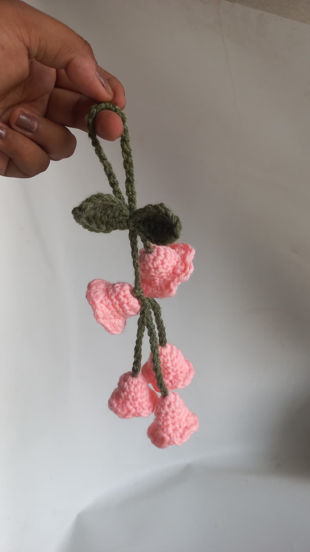 bell flower charm/hanging