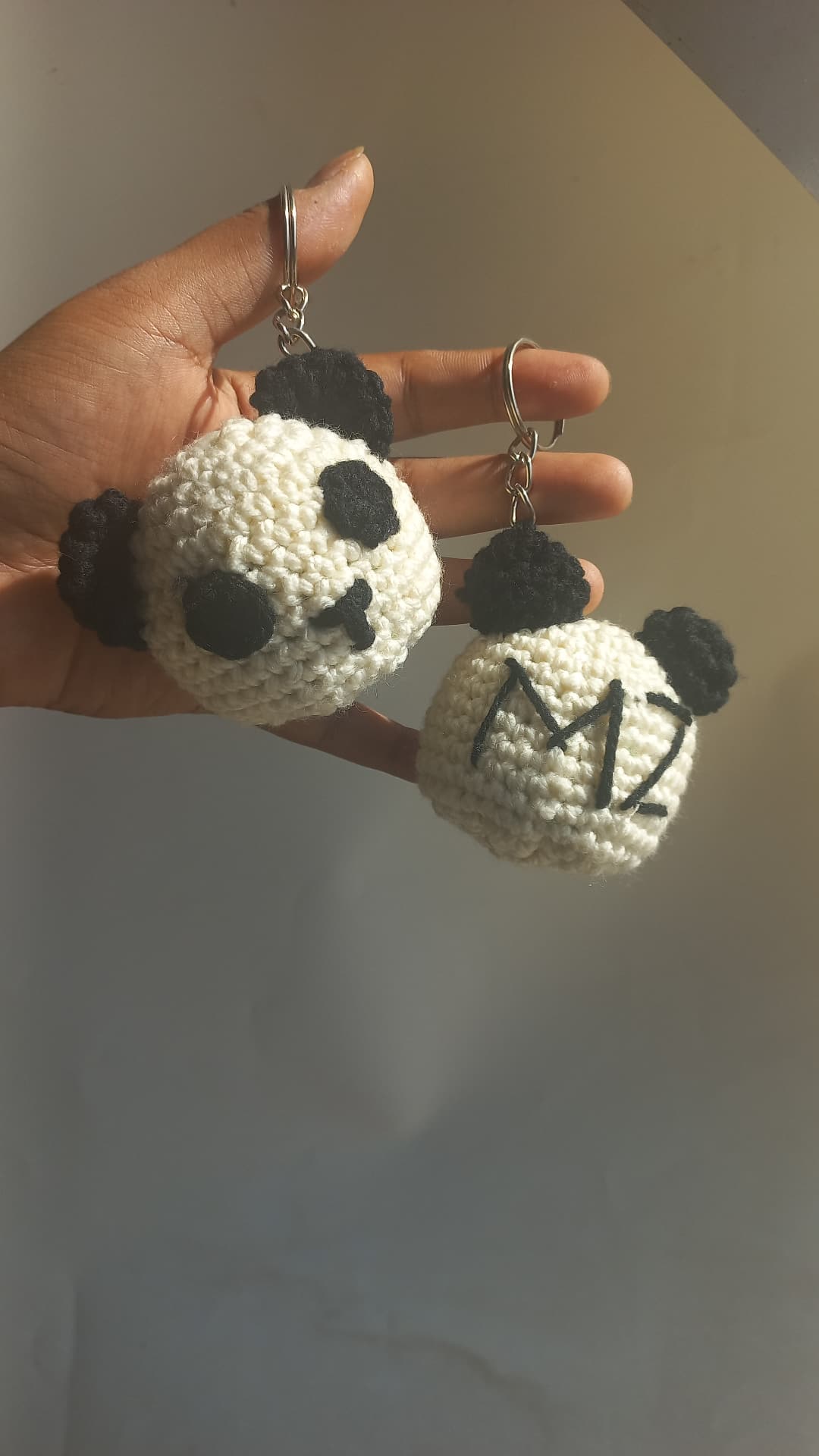Panda keychain