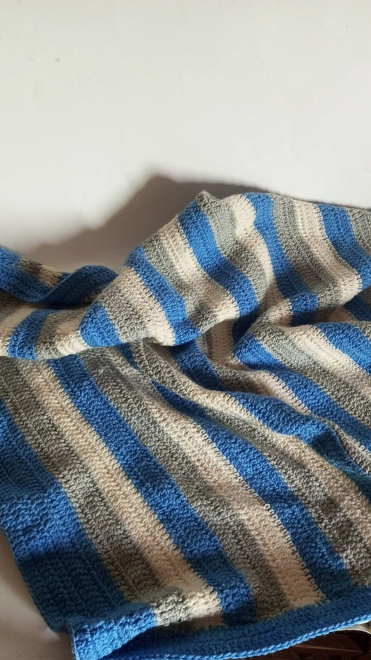 Stripped blanket
