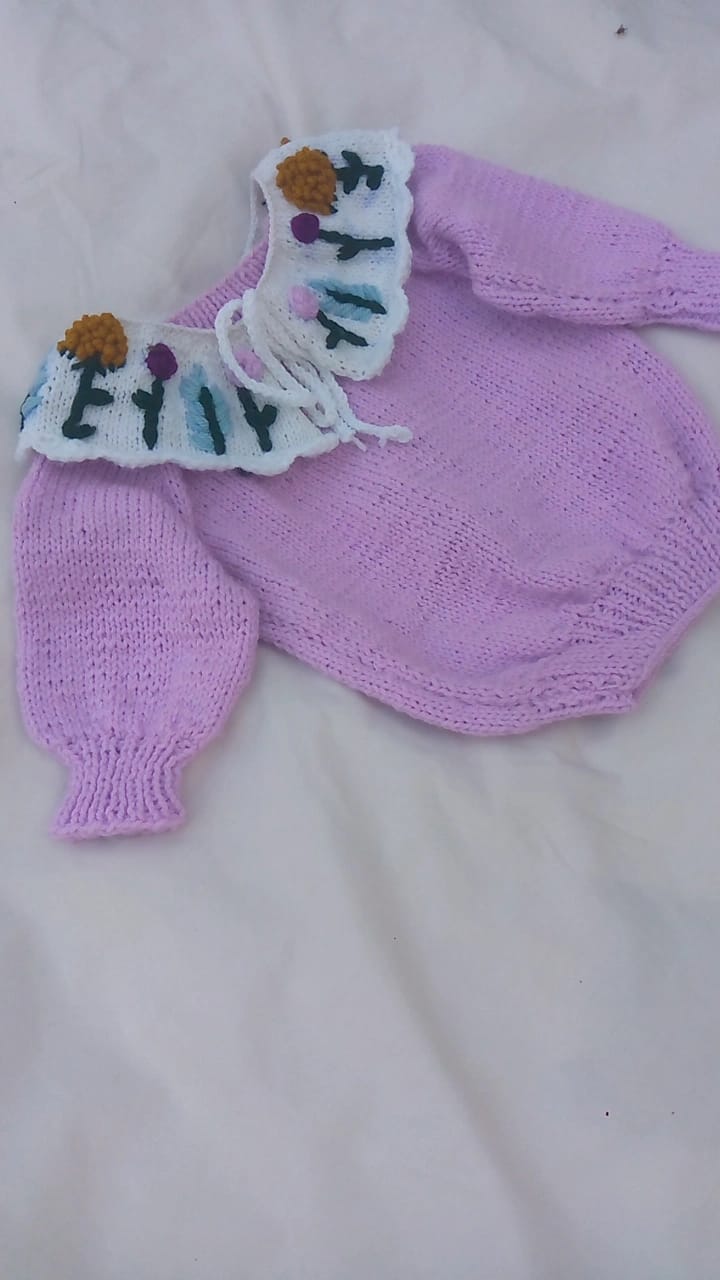 Lilac French Collar Jumper