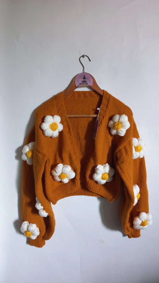 Knitted blossom