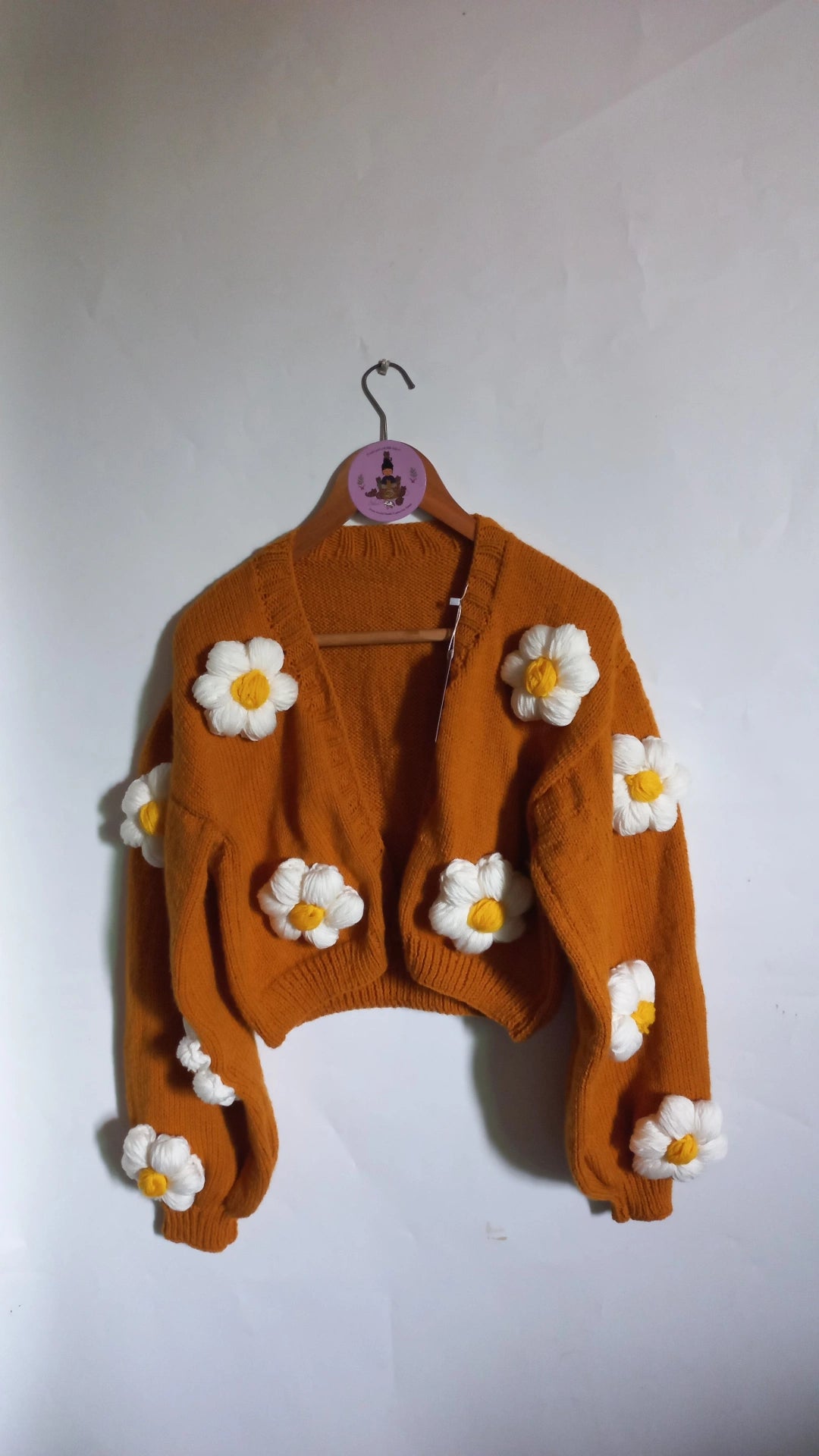 Knitted blossom