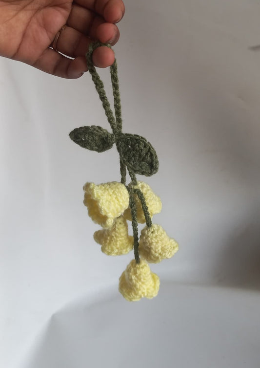 bell flower charm/hanging