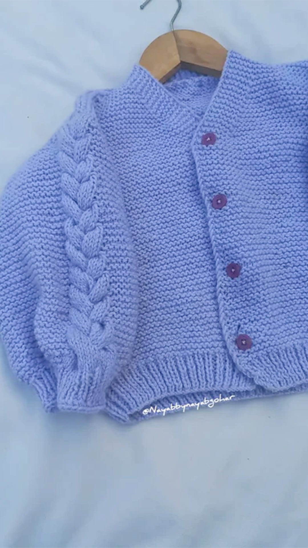 Lilac dreams cardigan