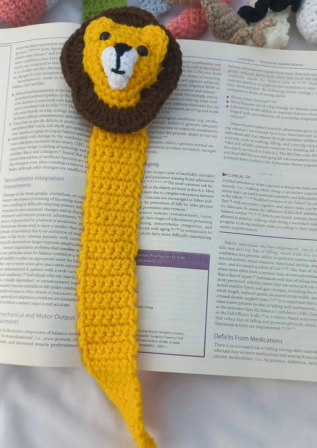 Animal themed bookmark