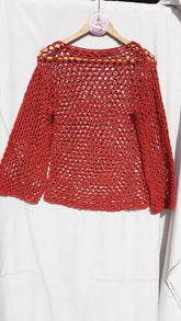 Mesh slipover top