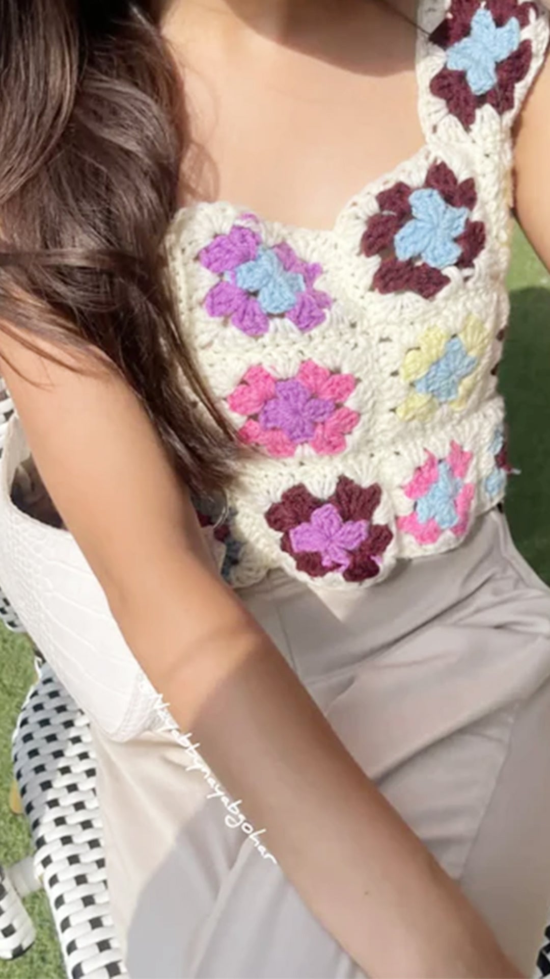Mini granny croptop