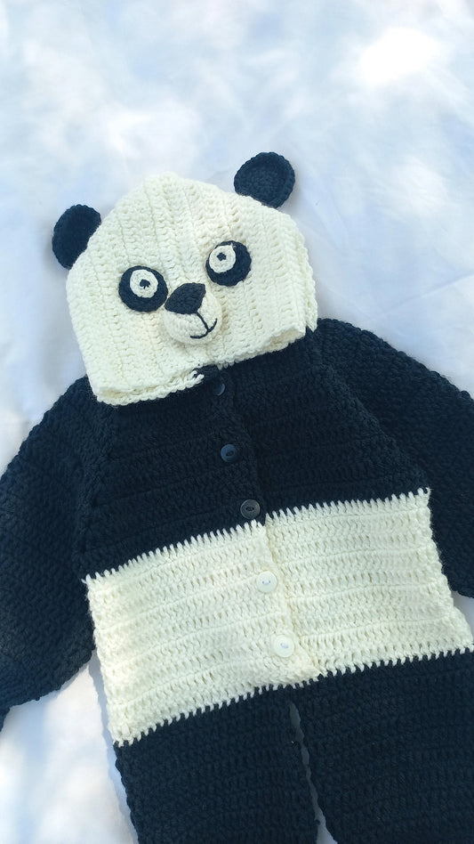 Angry Panda Romper