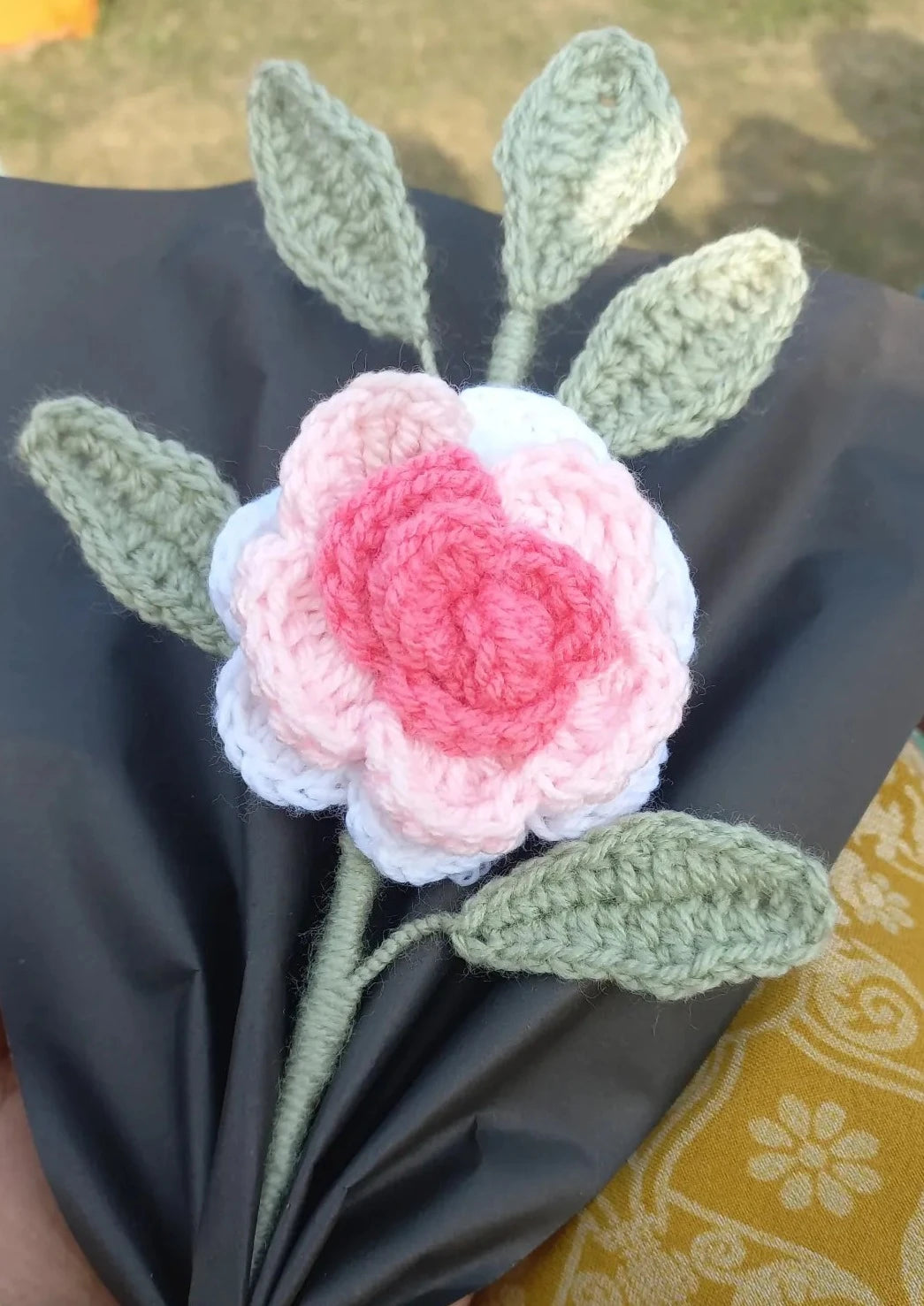 Pestal rose bouquet