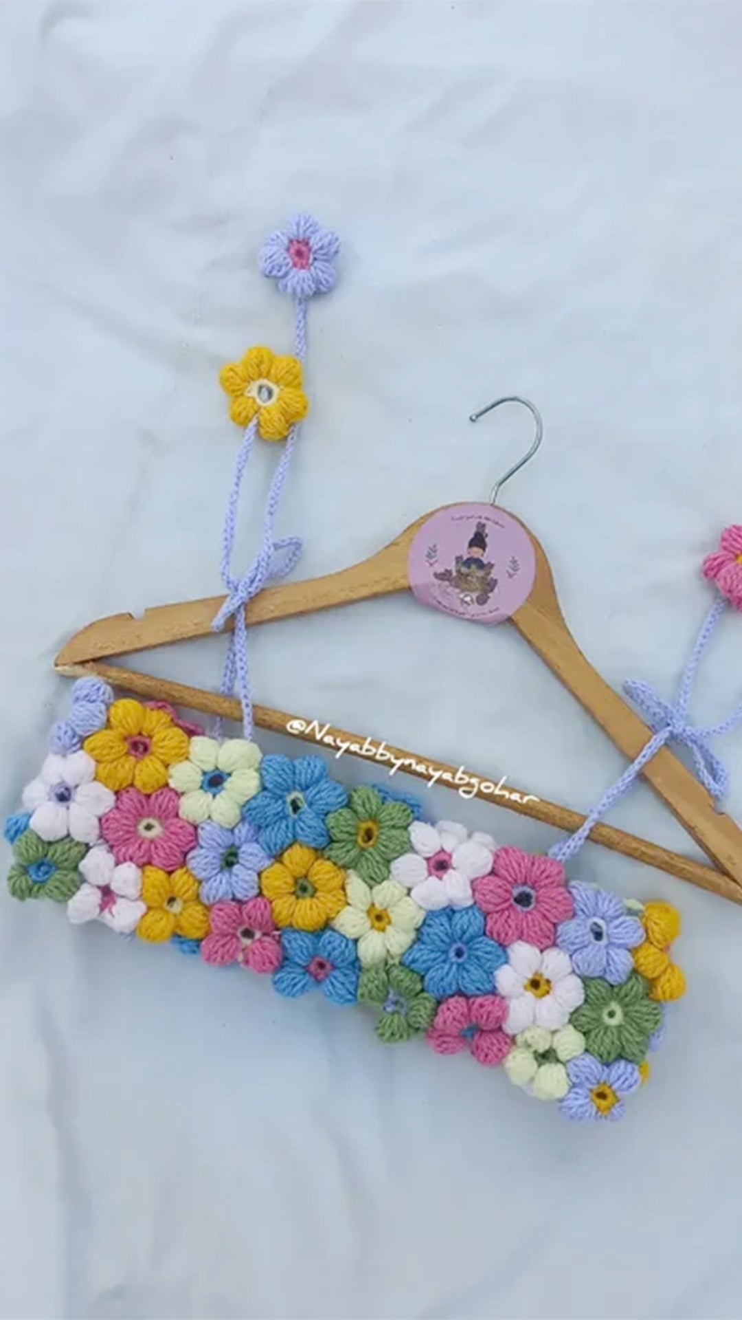 Puff flower croptop