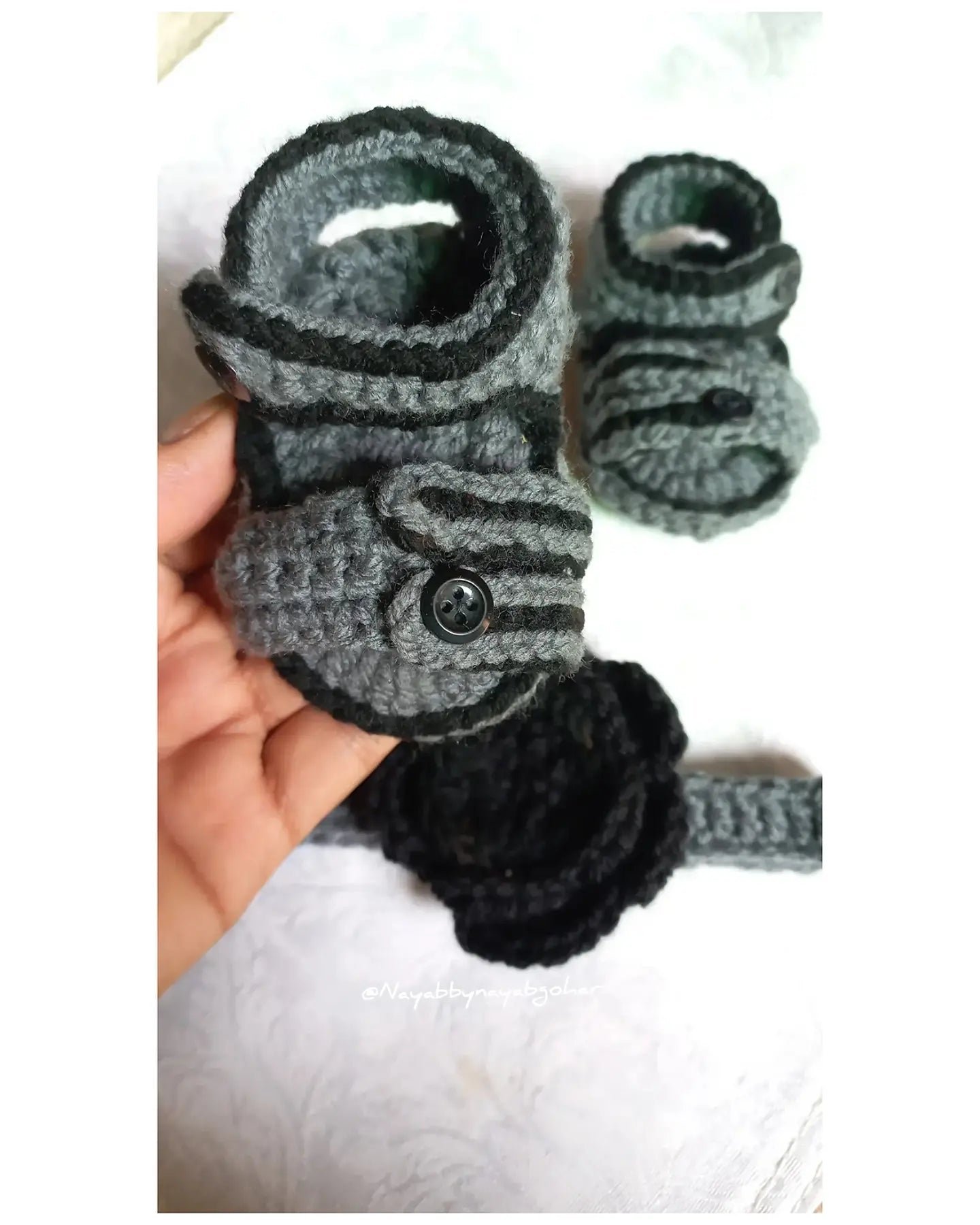 Sandals and headband