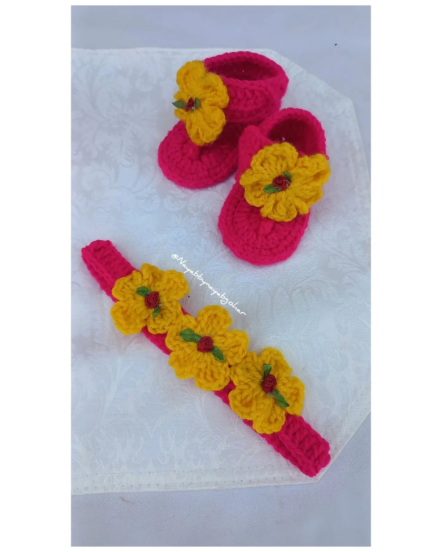 Sandals and headband