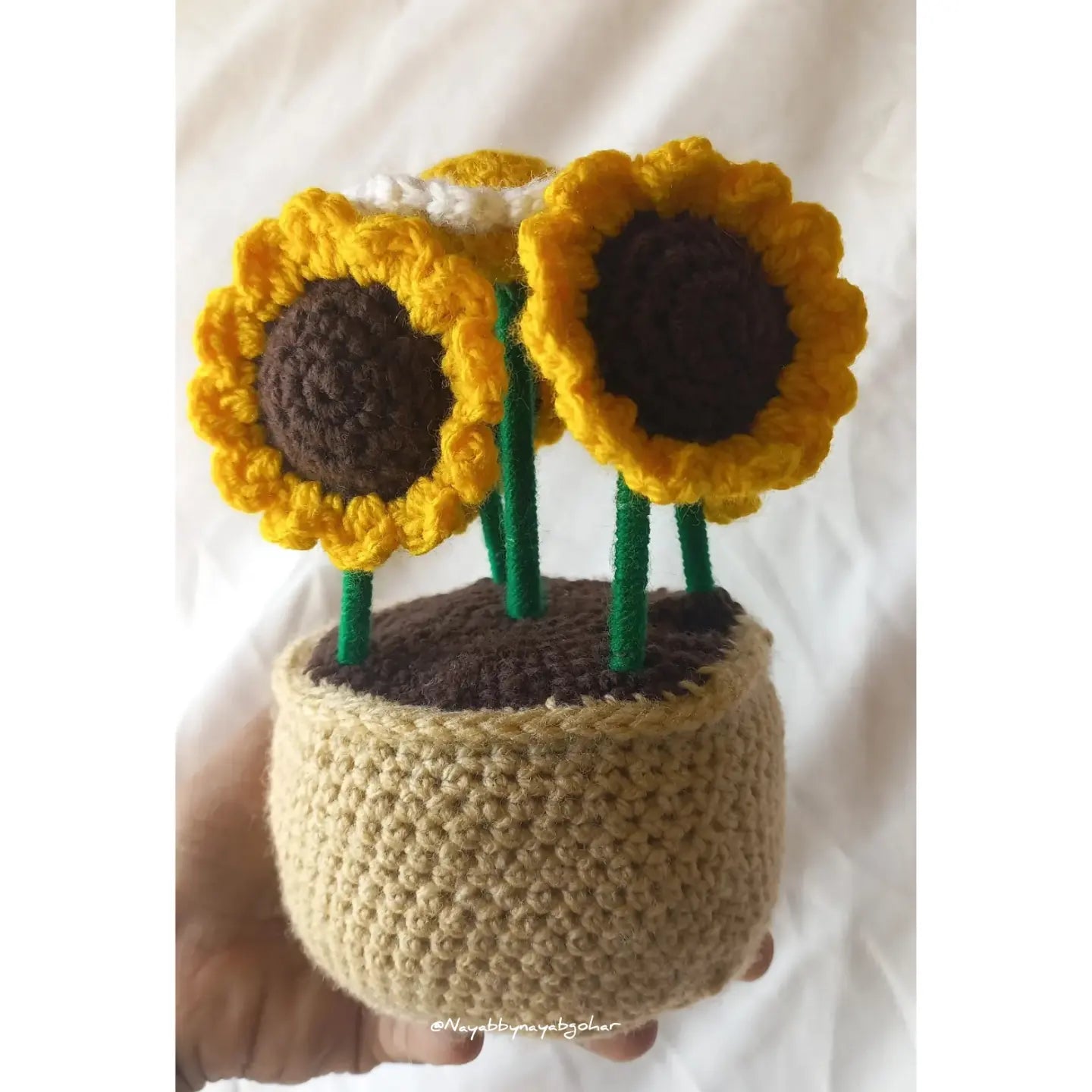 Sunflower pot