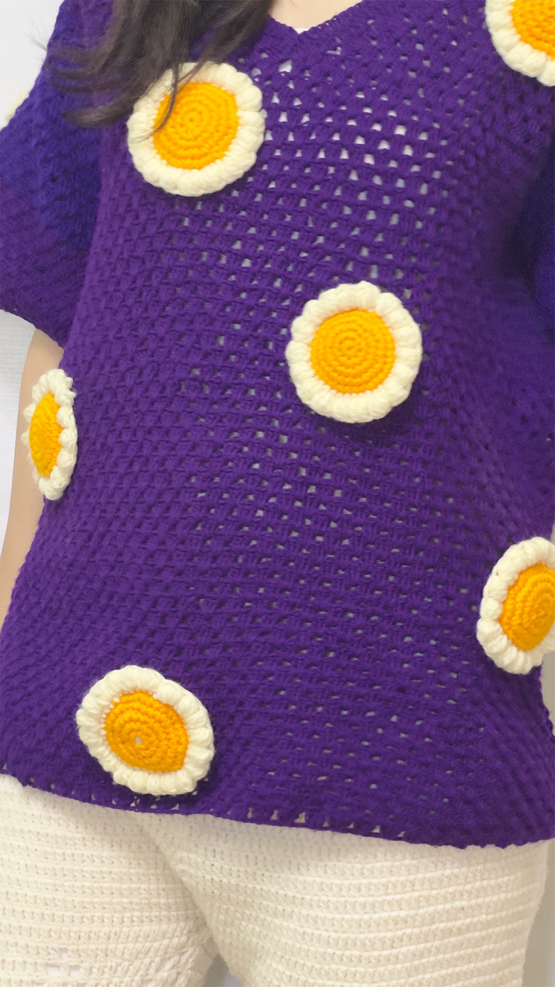 Crochet Trouser and Top Set