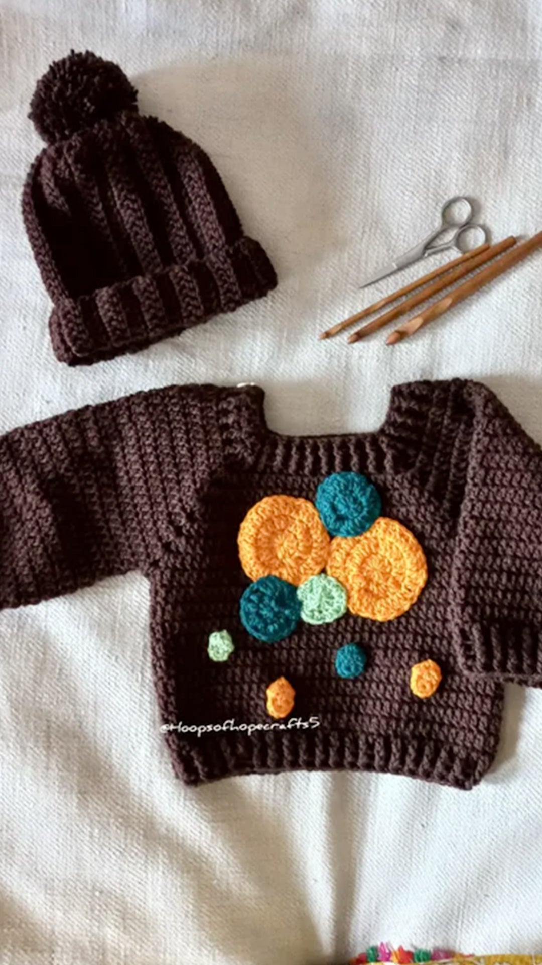 Chocolate brown set