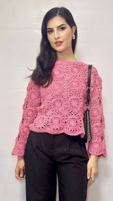 Pink Pullover