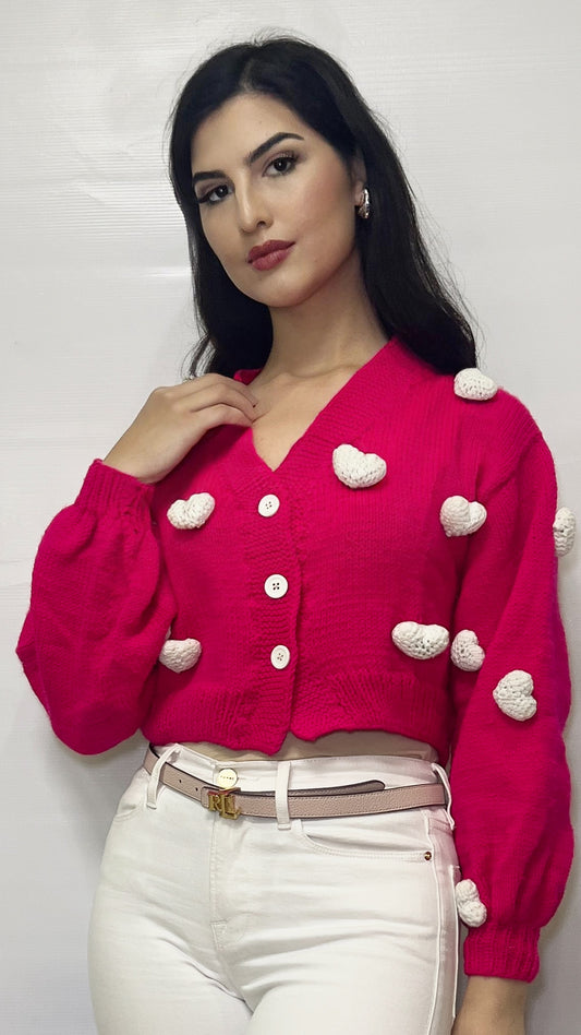 Heart Cardigan